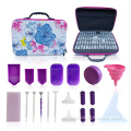 Purple Diamond Painting accessories kuchengetedza makumi masere mabhodhoro